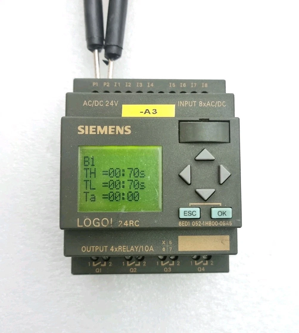 Siemens 6ED1052-1HB00-0BA5 Logo 24RC AC/DC24V Logic Module